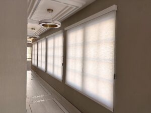 Custom Hunter Douglas Woven Weave Roller Shade Window Treats Inc
