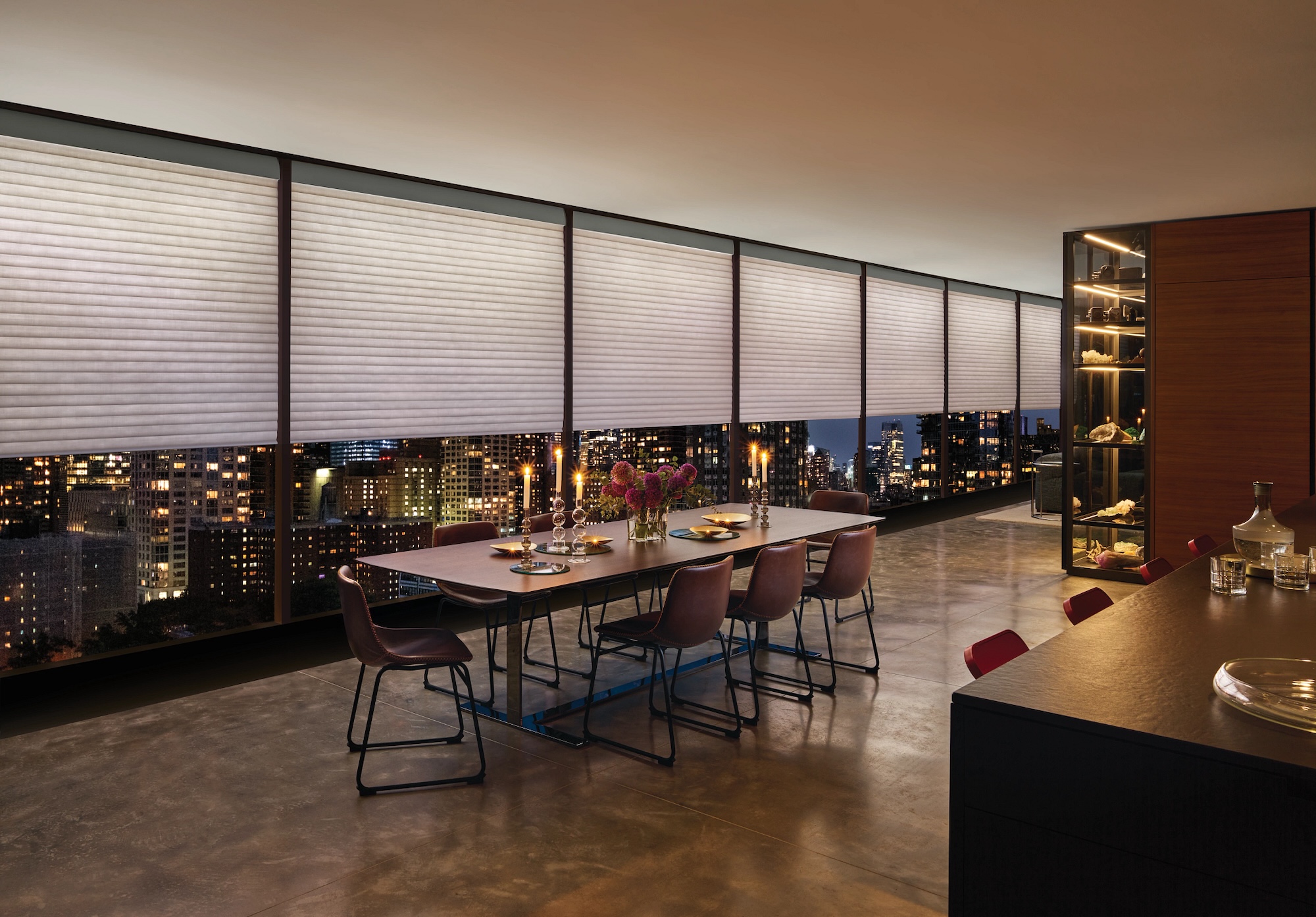Sonnette Aura Powerview Dining Room