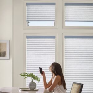 Sonnette Powerview Kitchen Table App Controlled Window Treats Inc Motorized Window Treatments
