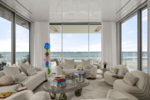 Window Treats Custom Drapery Recessed Ripple Fold Drapery Sitting Room By Tori Sikkema Photography
