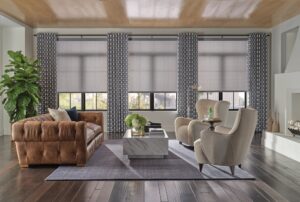 Window Treats Hunter Douglas Designer Roller Shade With Powerview Window Treats Inc